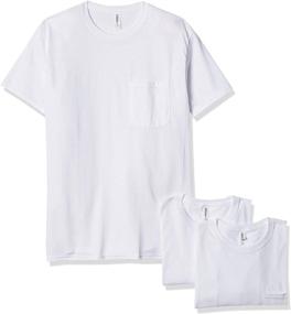 img 4 attached to 👕 Jerzees Men's Dri-Power Short Sleeve T-Shirt with or without Pocket