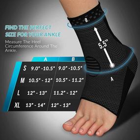 img 3 attached to Modvel Achilles Fasciitis Compression Recovery