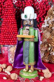 img 1 attached to Clever Creations Traditional Collectible Nutcracker Seasonal Decor