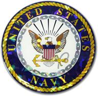 elektroplate united states navy eagle 3d reflective decal logo