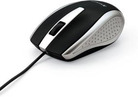 img 4 attached to Verbatim Corded Notebook Optical Mouse - Silver