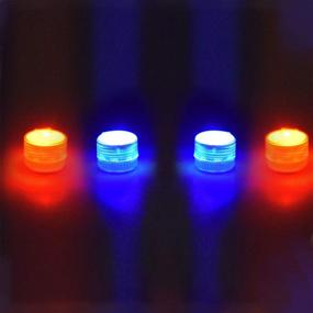 img 3 attached to ✨ Red Blue Flashing Lights Drone LED Night Flight Signal Strobe Lights - Anti Collision Indicator Light for DJI Air 2S/Mavic Air 2/Mavic Mini 2 Drone Accessories