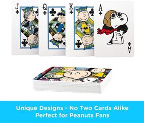 img 2 attached to Aquarius Peanuts Cast Playing Cards