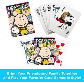 img 3 attached to Aquarius Peanuts Cast Playing Cards