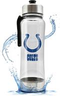 🥤 clear plastic water bottle with nfl clip-on логотип