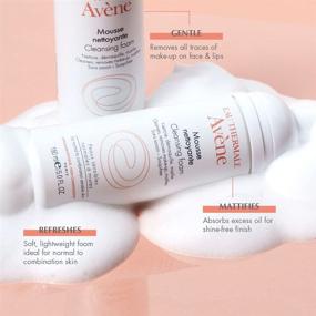 img 3 attached to 🧼 Avene Cleansing Foam: Soap-Free Foaming Face Wash for Oily and Sensitive Skin, 5 oz.