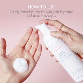 img 1 attached to 🧼 Avene Cleansing Foam: Soap-Free Foaming Face Wash for Oily and Sensitive Skin, 5 oz.