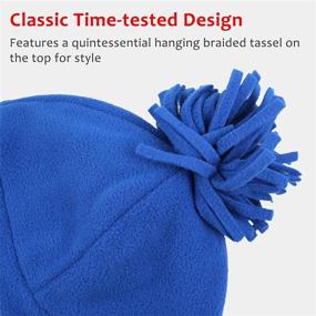 img 2 attached to 🧢 Stay Cozy with PESAAT Warm Baby Trapper Hat - Winter Fleece Toddler Cap with Cute Earflaps for Boys and Girls