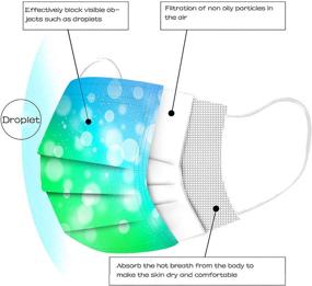 img 1 attached to Одноразовые маски для лица: комфортная защита