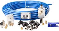 🔧 rapidair 90500 1/2-inch x 100-foot air-compressor accessories master kit, 17.5 x 17.3 x 4.2 inches logo