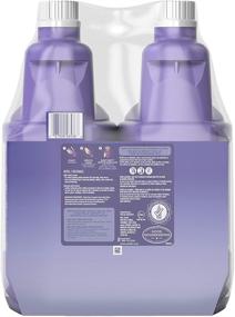 img 3 attached to Swiffer WetJet Multipurpose Floor Cleaner Solution with Febreze Refill, Lavender Vanilla and Comfort Scent, Bulk Pack of 2 - 1.25 Liter Bottles