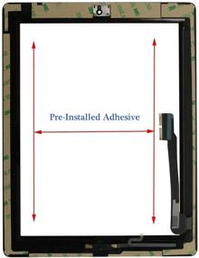 img 4 attached to NewHail Digitizer Replacement Protector Instruction Tablet Replacement Parts