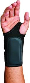 img 2 attached to 💪 Ergodyne ProFlex 4010 Double-Strap Right Wrist Support, Black, X-Large - Superior Ergonomic Brace for Ultimate Comfort and Protection