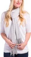 🧣 fishers finery cashmere fringe women's accessories for a luxurious touch logo