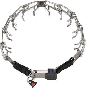 img 3 attached to Herm Sprenger Stainless Steel Training Collar 🔗 with Safety Buckle, 2.25 mm - Canvas Billets D-Ring