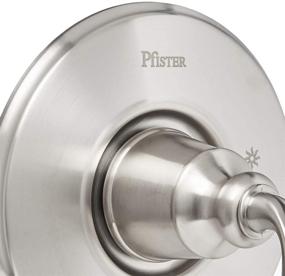 img 1 attached to Brushed Nickel Pfister R89-1CBK Avalon Tub and Shower Valve Trim with One-Handle