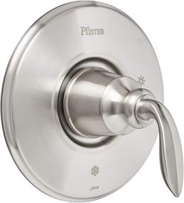 img 2 attached to Brushed Nickel Pfister R89-1CBK Avalon Tub and Shower Valve Trim with One-Handle