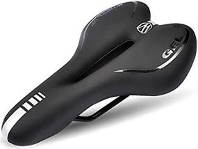 img 2 attached to UCEC Bike Saddle: Shockproof Memory Foam and Gel Comfort for Mountain/ Road/ Cruiser/ Touring Bikes