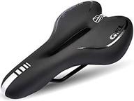 ucec bike saddle: shockproof memory foam and gel comfort for mountain/ road/ cruiser/ touring bikes logo