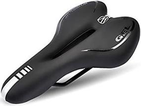 img 4 attached to UCEC Bike Saddle: Shockproof Memory Foam and Gel Comfort for Mountain/ Road/ Cruiser/ Touring Bikes