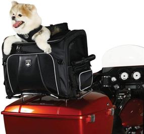 img 2 attached to 🐶 Nelson-Rigg Route 1 Rover Pet Carrier: Weatherproof, Portable, and Secure Motorcycle Pet Carrier/Crate; Suitable for Harley Davidson, Indian, Yamaha & Suzuki Motorcycles