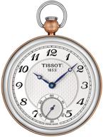 ⌚ tissot bridgeport lepine pocket watch: elegant timepiece with model t860 405 29 032 01 logo