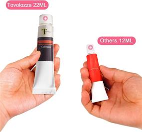 img 1 attached to Палитра для хранения акриловых красок "Tavolozza Acrylic Milliliter Storage Perfect