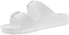 img 1 attached to Детские сандалии Birkenstock Kids Arizona черного цвета размер 11-11.5 для мальчиков