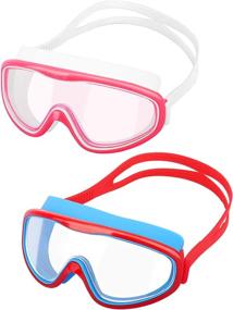 img 4 attached to HeySplash Goggles Protection Childrens Waterproof