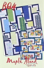 img 1 attached to 🧵 Maple Island Quilts MIQ457 BQ4 Pattern: Beautify Your Quilting Projects!