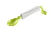 🥄 beaba 360 self-leveling spoon, neon - magic product logo