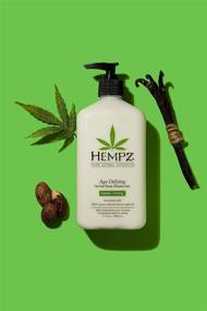 img 1 attached to Hempz Daily Herbal Moisturizer with Shea Butter- Anti-Aging Body Lotion Infused with Hemp Extract for Skin Care- 100% Pure Organic Hemp Seed Oil