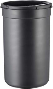 img 1 attached to 🗑️ Wesco Kickmaster Classic Line Soft 33L Bin, Almond - Stylish Metal Waste Bin for Home or Office