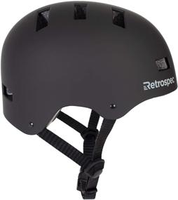 img 4 attached to 🚲 Retrospec Dakota Bike & Skate Helmet for Adults - Commuter, Skateboard, Scooter, Longboard & Incline Skating - Impact-Resistant & Enhanced Ventilation