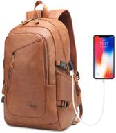 🎒 highly durable and water-resistant backpack with built-in charging port for laptops logo