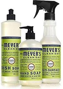 img 2 attached to 🍋 Revitalize Your Kitchen with Mrs. Meyers Clean Day Lemon Verbena Kitchen Basics Set (Bundle)