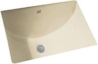 american standard studio ceramic undermount rectangular bathroom sink, linen - 21.25'' l x 15.25'' w x 8.25'' h logo