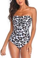 smismivo swimwear strapless swimsuit slimming women's clothing for swimsuits & cover ups logo