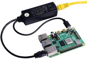 img 2 attached to 🔌 GeeekPi 2PCS Gigabit USB-C PoE Splitter: Efficient 48V to 5V IEEE802.3af Power Over Ethernet Solution for Raspberry Pi, Tablets, Dropcam (48V to 5V 2.4A)