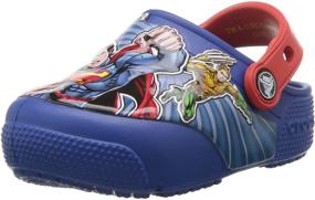 img 4 attached to 🕷️ Crocs Unisex Superhero Spiderman Toddler Boys' Shoes: Ultimate Comfort and Style!