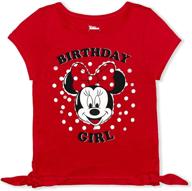 🎀 minnie mouse birthday blouse: girls' disney clothing and tops for a magical celebration logo