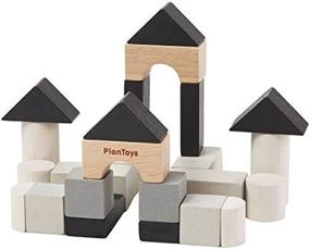 img 1 attached to PlanToys 🧱 Mini Construction Blocks Set