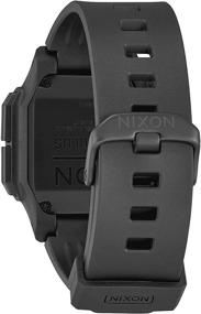 img 2 attached to 🏊 NIXON Regulus A1180-100m: The Ultimate Water Resistant Men's Digital Sport Watch (46mm Watch Face, 29mm-24mm Pu/Rubber/Silicone Band)