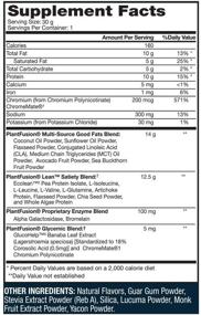 img 3 attached to 🌱 PLANTFUSION Creamy Vanilla Bean Keto Blend - 12 Count, 1.06 OZ - High Protein & Healthy Fats