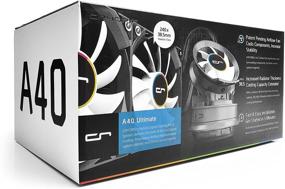 img 1 attached to 🔥 CRYORIG A40 Ultimate: Улучшите производительность охлаждения с гибридным жидкостным кулером 240 мм x 38 мм и дополнительным вентилятором для повышенного воздушного потока.