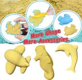 img 1 attached to 🏗️ Premium Play Construction Sand Kit: Perfect for Creative Modeling