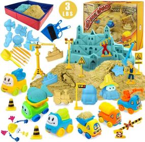 img 4 attached to 🏗️ Premium Play Construction Sand Kit: Perfect for Creative Modeling