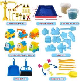 img 3 attached to 🏗️ Premium Play Construction Sand Kit: Perfect for Creative Modeling