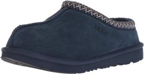 img 4 attached to 🏼 UGG Boys Tasman Moccasin: Black Boys' Slippers for Stylish Comfort