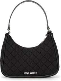 img 2 attached to Steve Madden Womens Shoulder Black